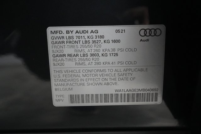 2021 Audi e-tron — photo 24 of 24