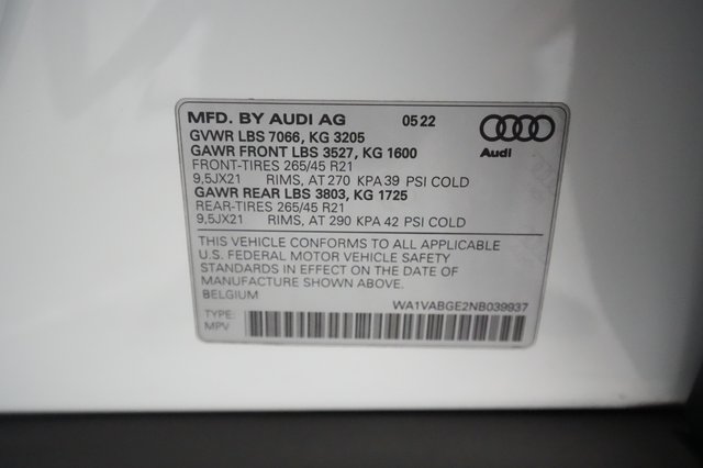 2022 Audi e-tron — photo 20 of 20