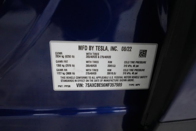 2022 Tesla Model X — photo 22 of 22