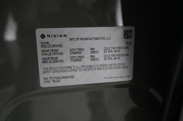 2022 Rivian R1T — photo 24 of 24