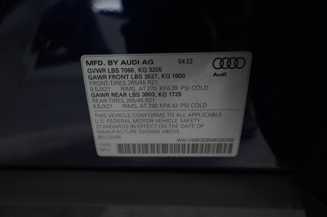 2022 Audi e-tron — photo 22 of 22
