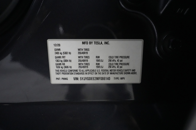 2021 Tesla Model Y