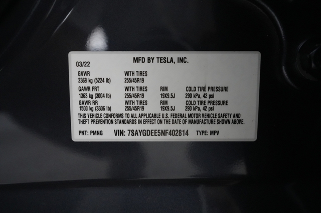 2022 Tesla Model Y
