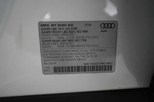 2021 Audi e-tron