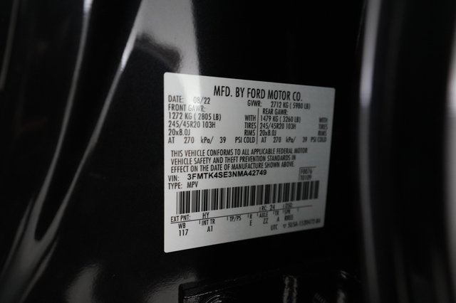 2022 Ford Mustang Mach-E — photo 24 of 24