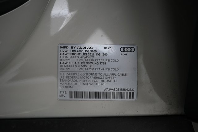 2022 Audi e-tron — photo 27 of 27