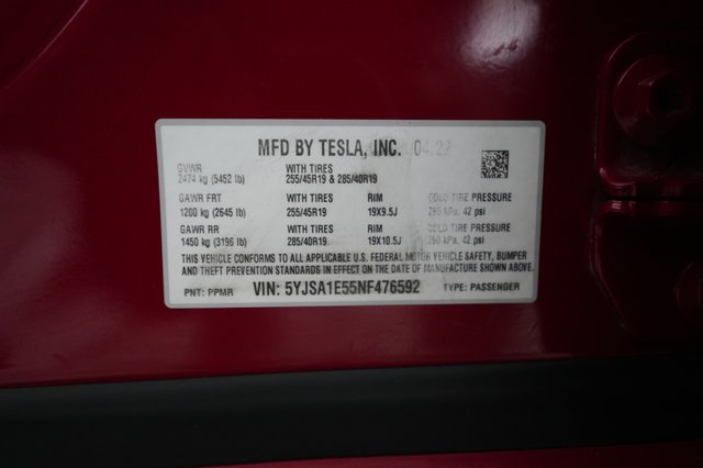 2022 Tesla Model S — photo 21 of 21