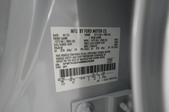 2021 Ford Mustang Mach-E — photo 25 of 25