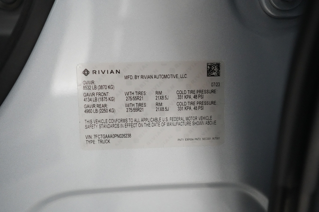 2023 Rivian R1T