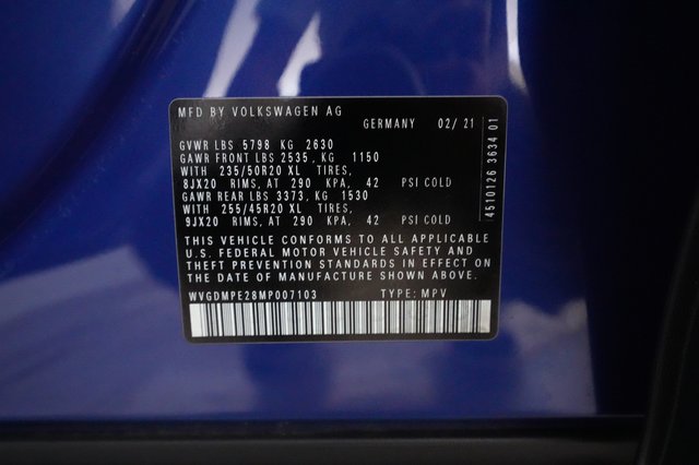 2021 Volkswagen ID.4 — photo 20 of 20