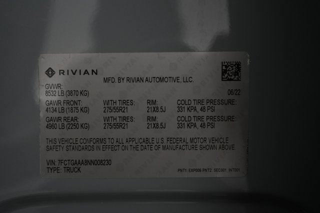 2022 Rivian R1T — photo 21 of 21