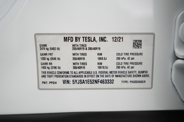 2022 Tesla Model S