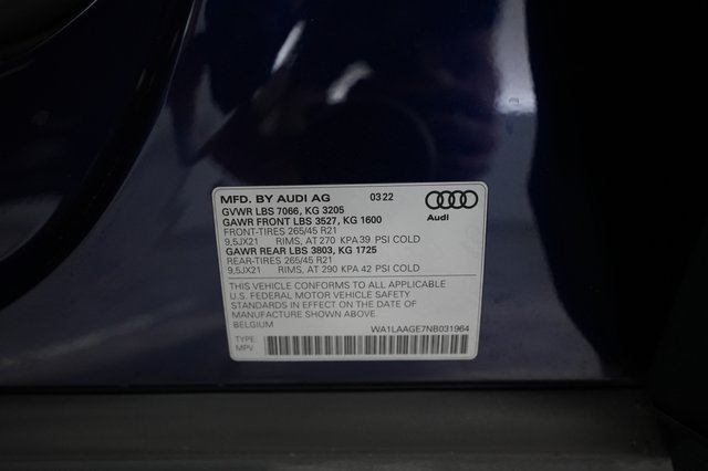 2022 Audi e-tron — photo 27 of 27