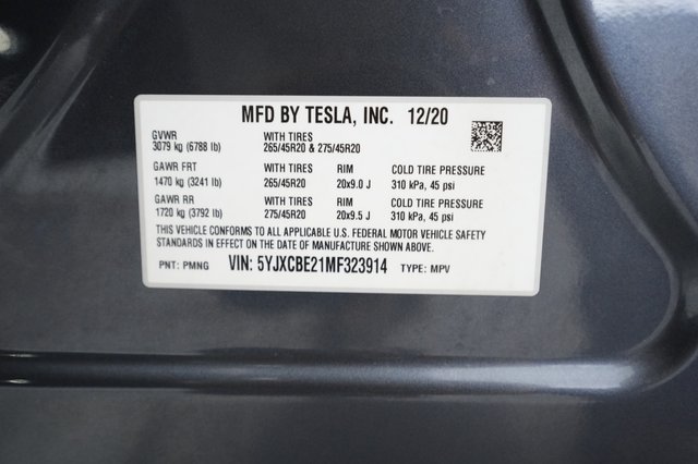 2021 Tesla Model X — photo 22 of 22