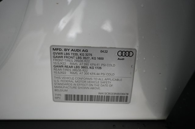 2022 Audi e-tron S Sportback — photo 29 of 29