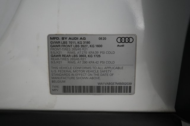 2021 Audi e-tron — photo 24 of 24