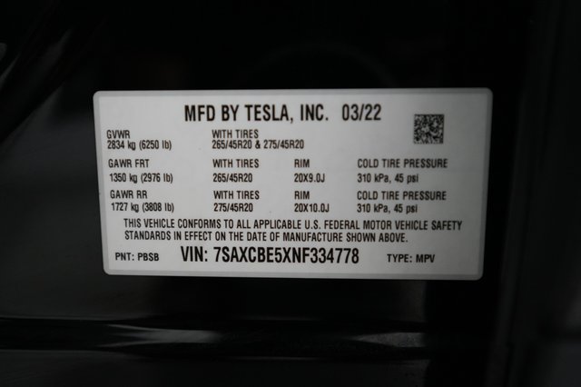 2022 Tesla Model X — photo 24 of 24