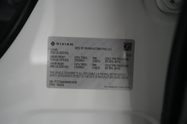 2022 Rivian R1T — photo 21 of 21