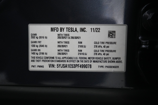 2023 Tesla Model S