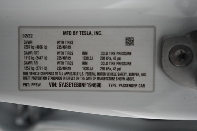 2022 Tesla Model 3 — photo 23 of 23
