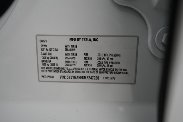 2021 Tesla Model Y — photo 21 of 21