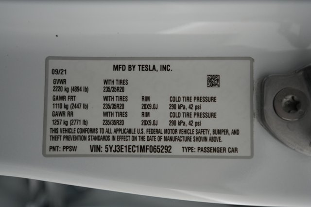 2021 Tesla Model 3 — photo 24 of 24