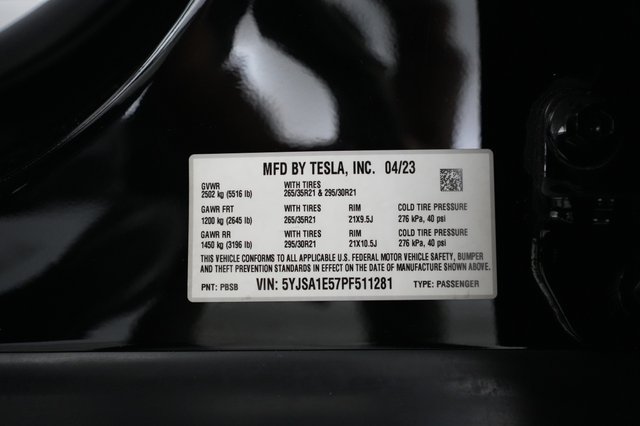 2023 Tesla Model S — photo 21 of 21