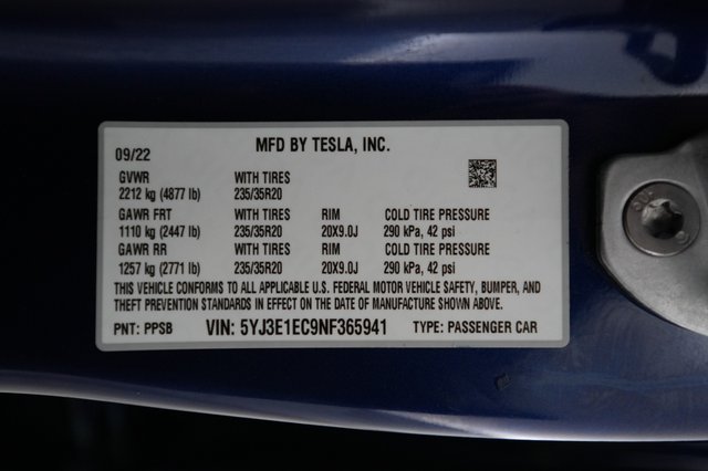 2022 Tesla Model 3 — photo 22 of 22
