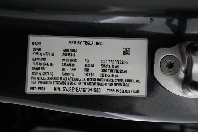 2025 Tesla Model 3 — photo 22 of 22