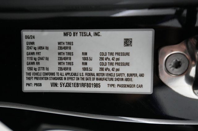 2024 Tesla Model 3 — photo 21 of 21