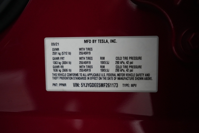 2021 Tesla Model Y