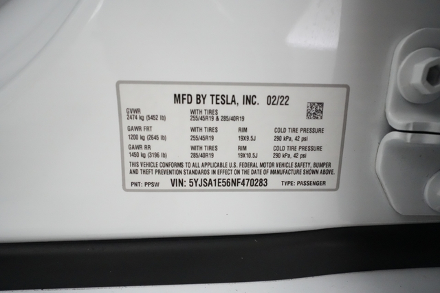 2022 Tesla Model S