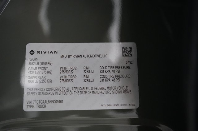 2022 Rivian R1T — photo 23 of 23