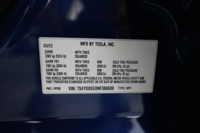 2022 Tesla Model Y