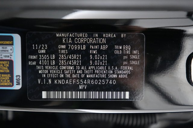 2024 Kia EV9 — photo 23 of 23