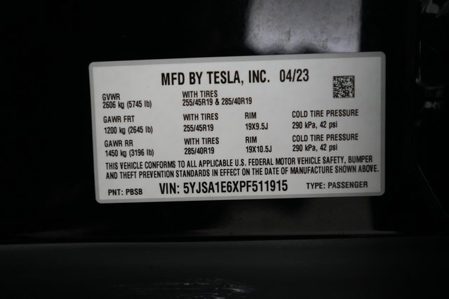 2023 Tesla Model S — photo 21 of 21