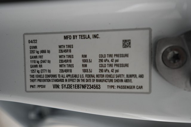 2022 Tesla Model 3 — photo 21 of 21