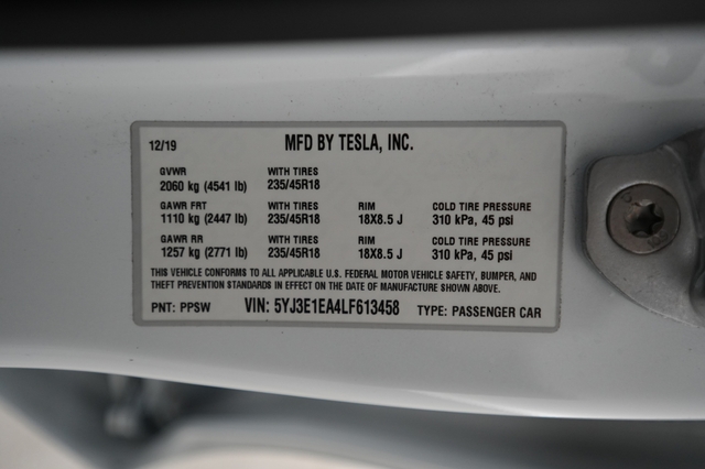 2020 Tesla Model 3