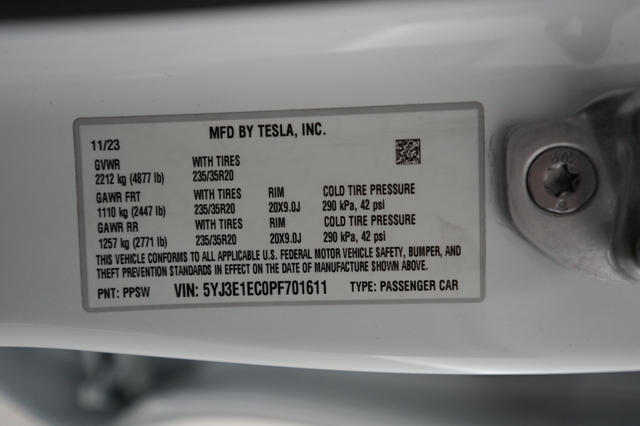 2023 Tesla Model 3