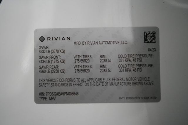 2023 Rivian R1S