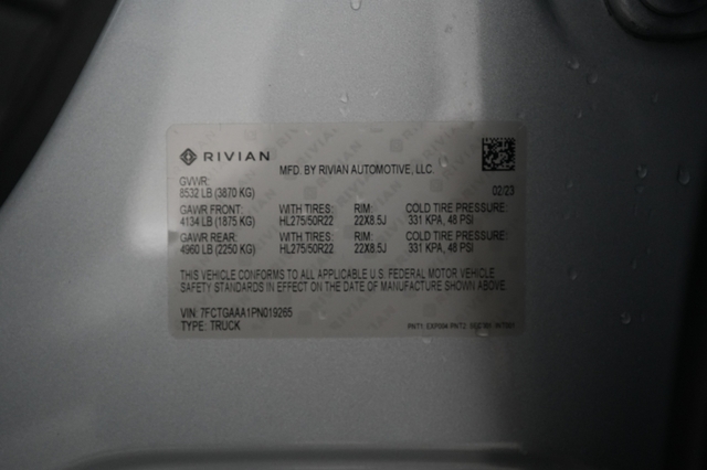 2023 Rivian R1T