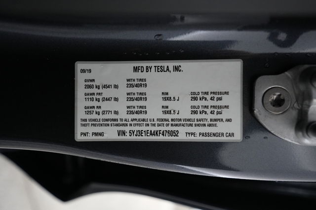 2019 Tesla Model 3