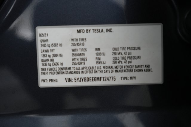 2021 Tesla Model Y — photo 21 of 21