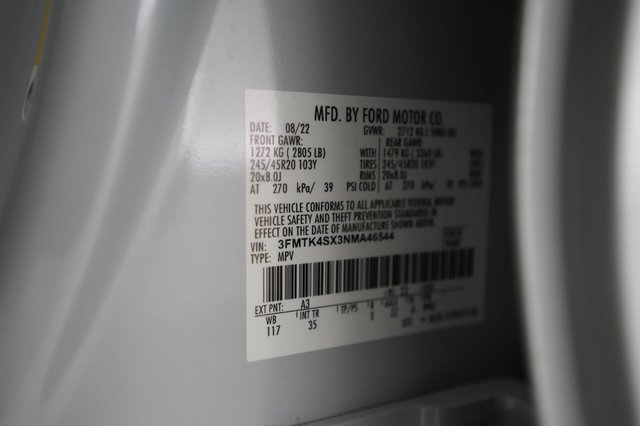 2022 Ford Mustang Mach-E — photo 20 of 20
