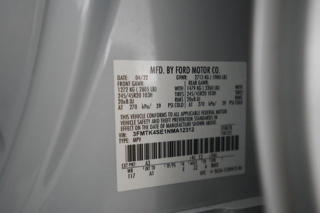 2022 Ford Mustang Mach-E — photo 21 of 21