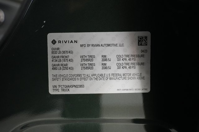 2023 Rivian R1T — photo 21 of 21