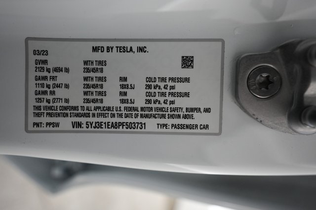2023 Tesla Model 3 — photo 24 of 24