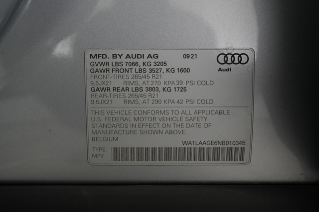 2022 Audi e-tron