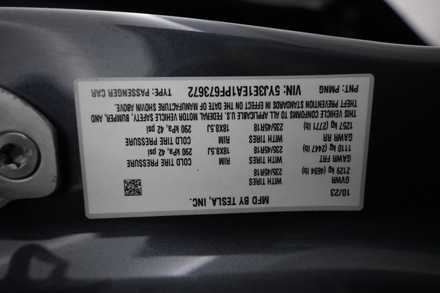 2023 Tesla Model 3