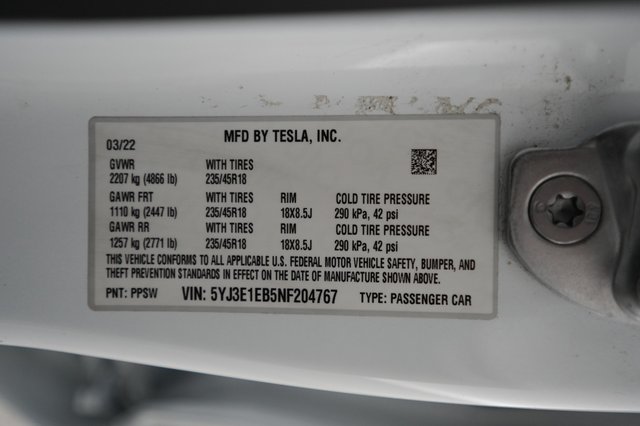 2022 Tesla Model 3 — photo 21 of 21